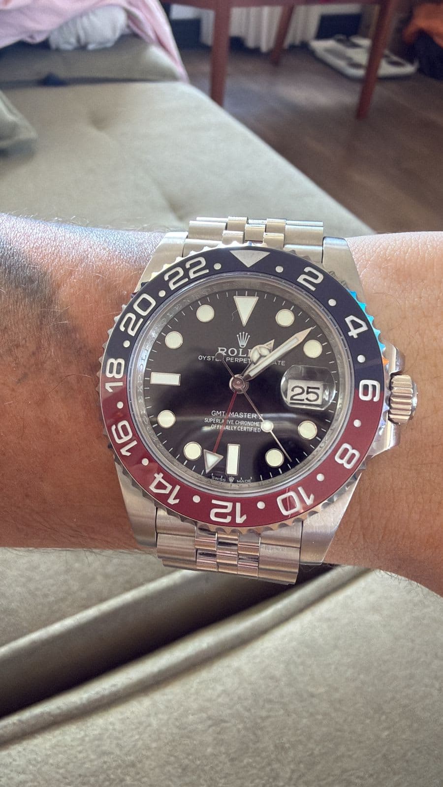 Rolex-GMT-Master-II "Pepsi" - Imagem 3